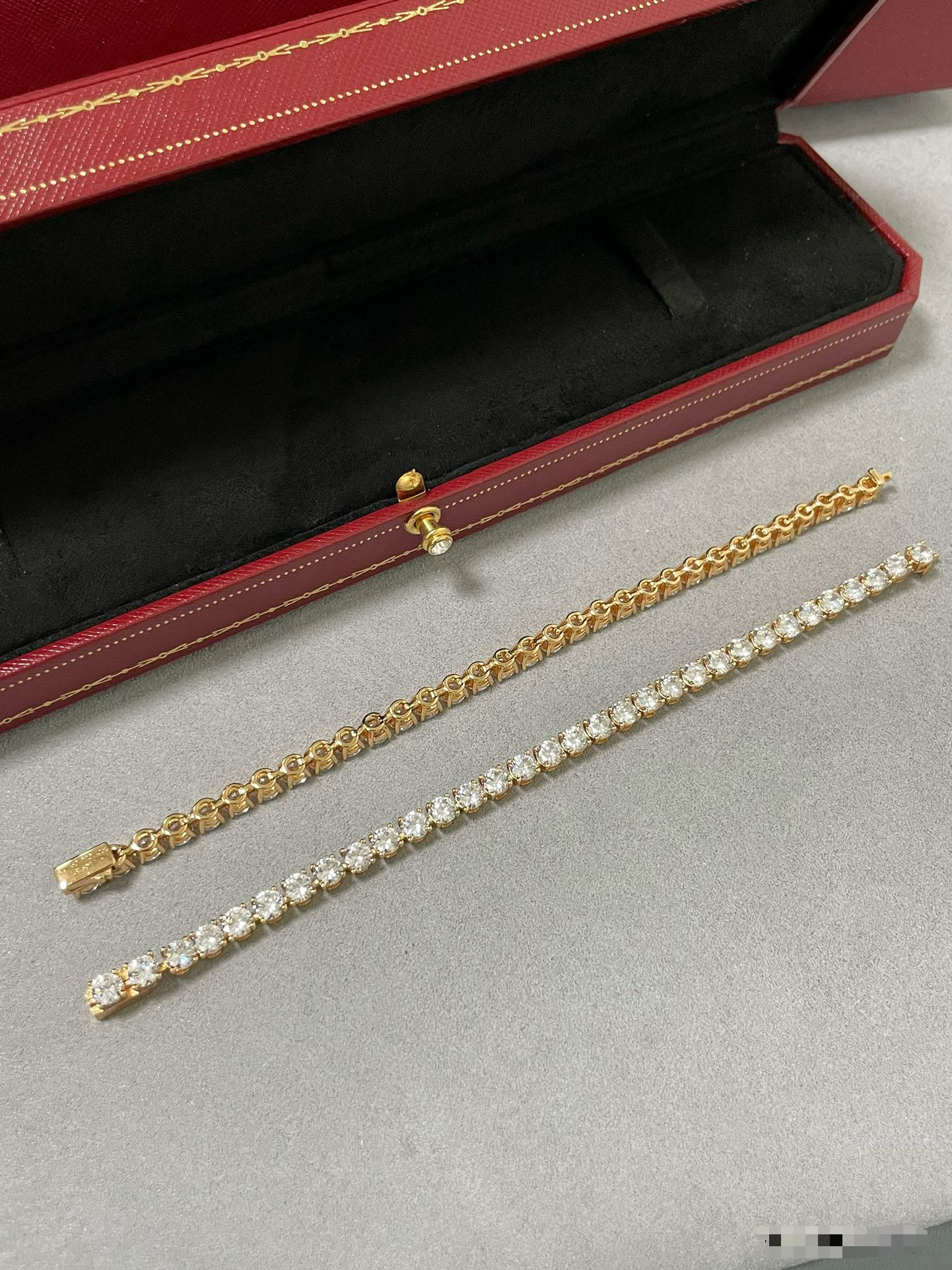 [Timi]TENNIS BRACELET WITH FULL DIAMOND SETTING