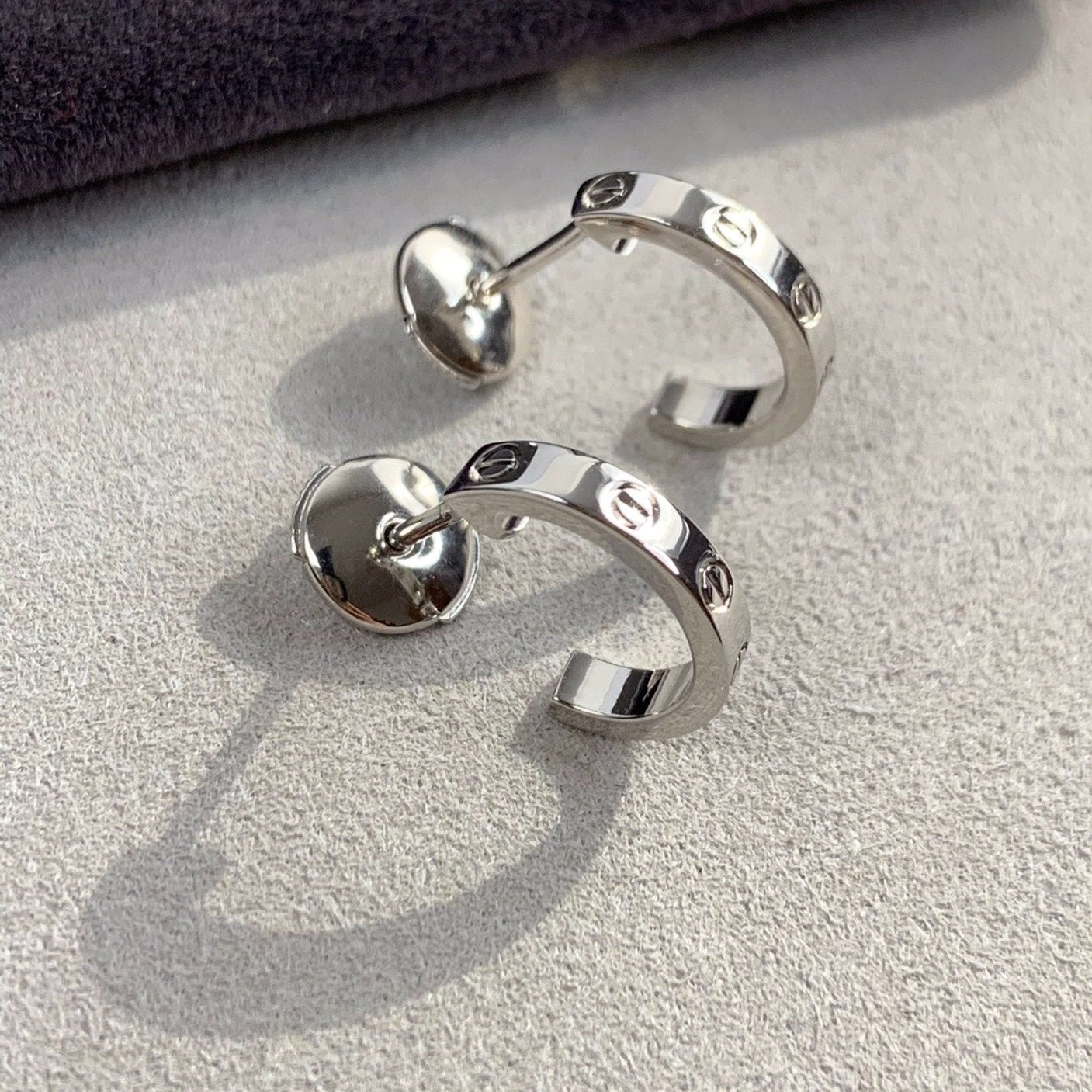 TimiLOVE EARRINGS 2.65MM SILVER
