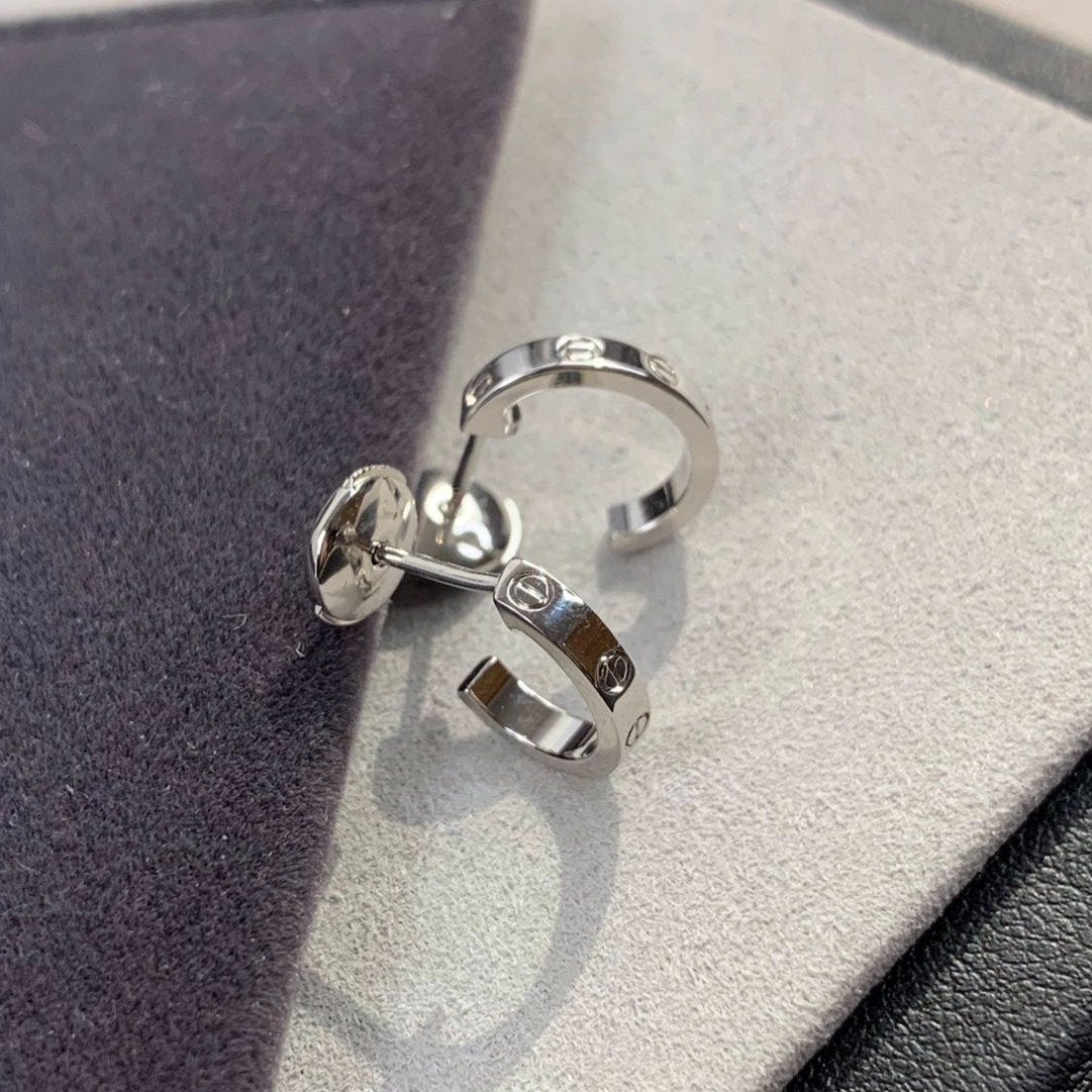 TimiLOVE EARRINGS 2.65MM SILVER