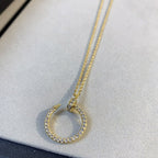 TimiJUSTE NECKLACE GOLD DIAMONDS