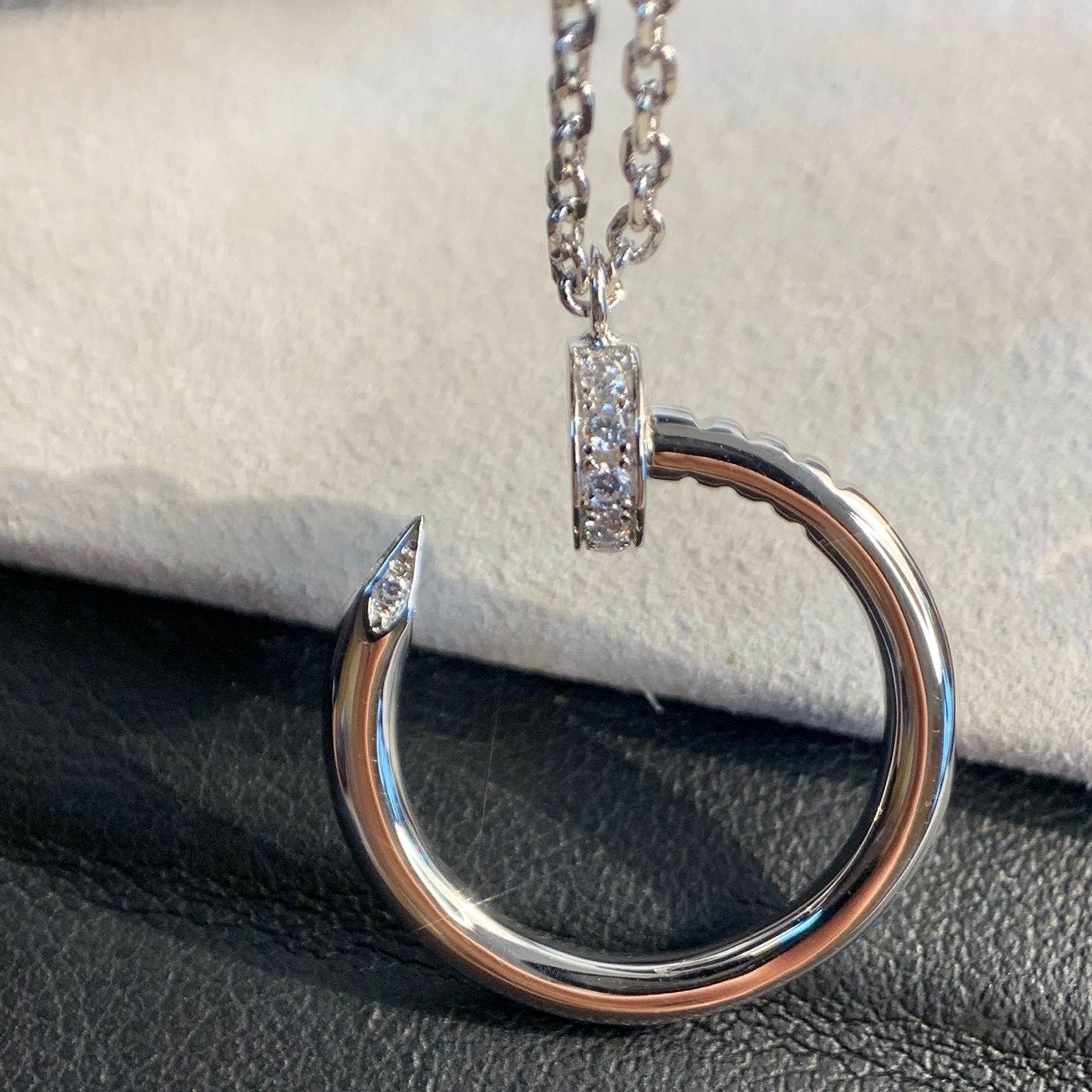 TimiJUSTE NECKLACE SILVER