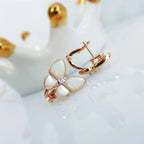 TimiBUTTERFLY MOP DIAMOND EARRINGS