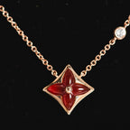 TimiSTAR NECKLACE PINK GOLD 1 DIAMOND