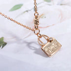 TimiAMULETTE PEDANT ROSE GOLD NECKLACE