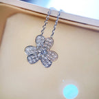 TimiCLOVER DIAMOND NECKLACE SILVER