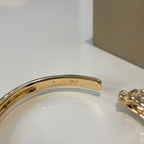 TimiPANTHERE GOLD DIAMOND OPEN BRACELET
