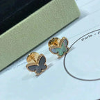 TimiBUTTERFLY DARK MOP  EARRINGS
