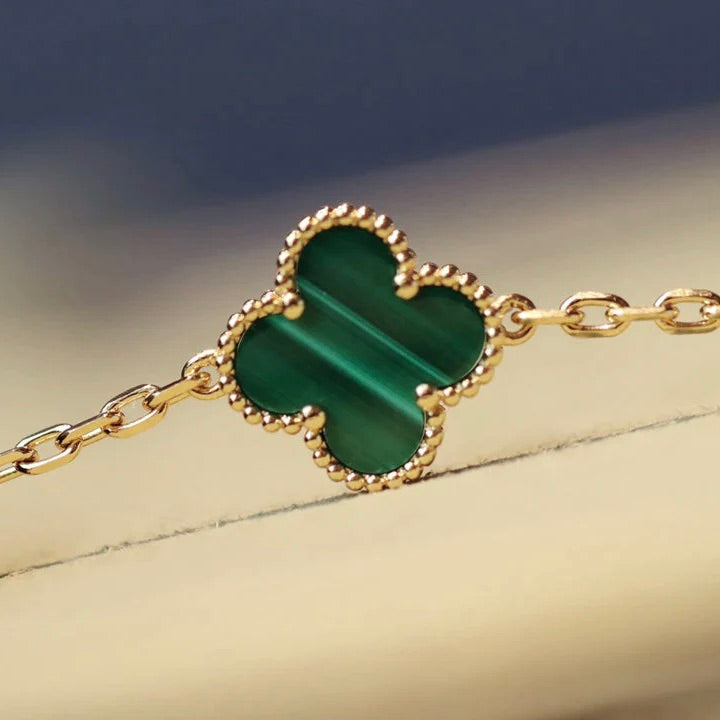 TimiCLOVER 20 MOTIFS MALACHITE GOLD