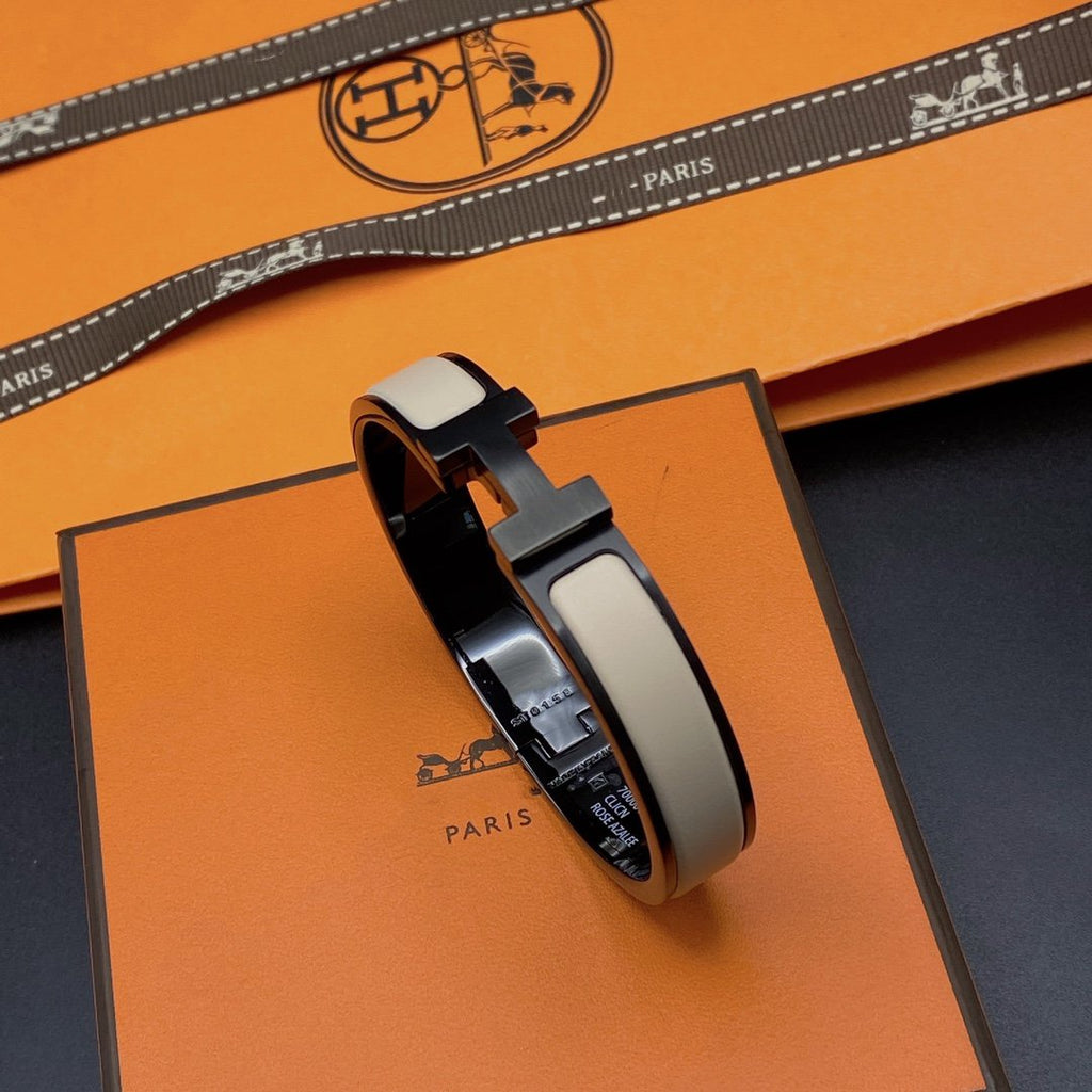 TimiH BRACELET 12MM BLACK BEIGE CERAMIC