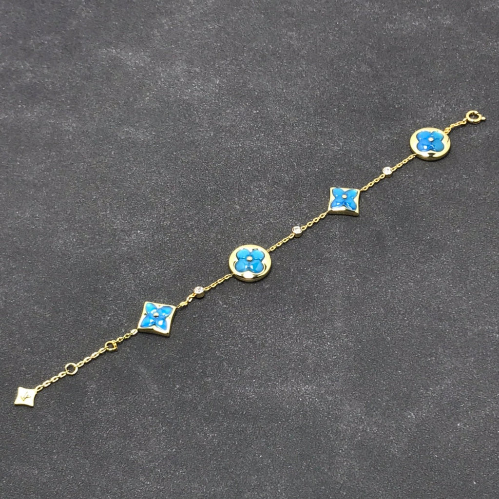 TimiSTAR AND SUN TURQUOISE 4 MOTIFS 3 DIAMONDS