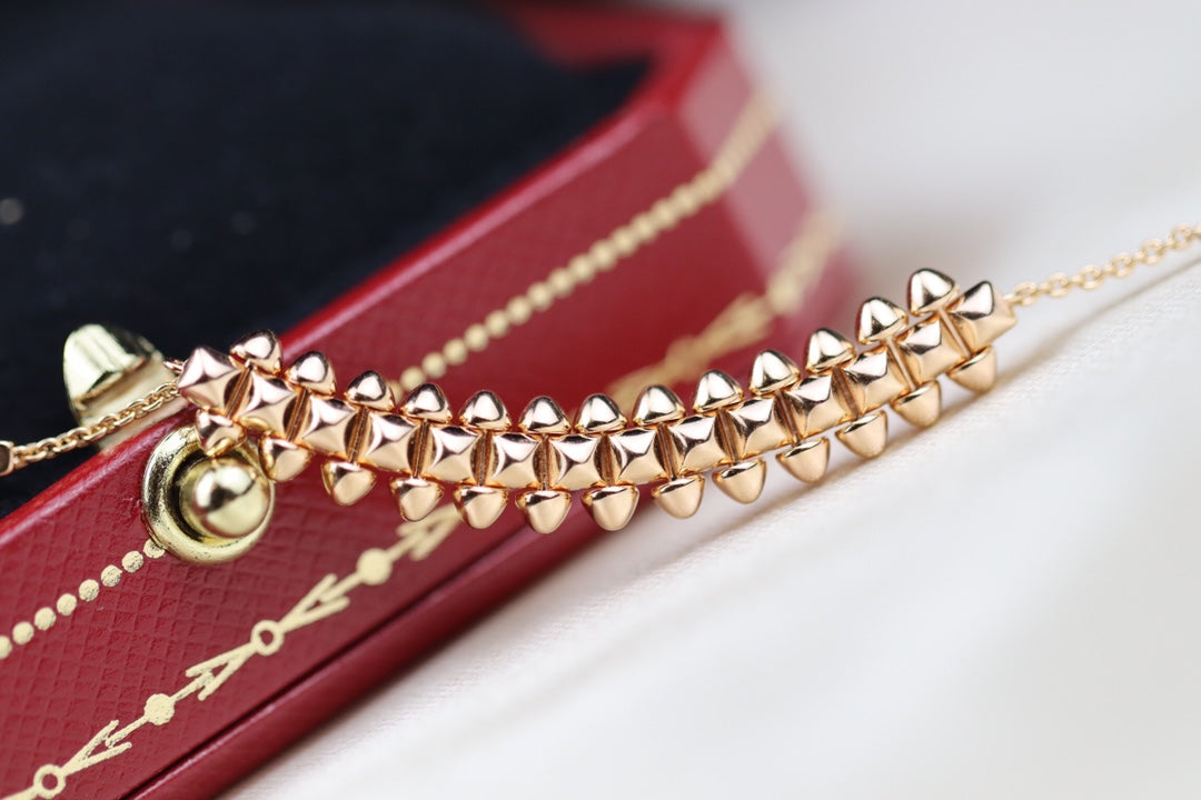 TimiCLASH PINK GOLD NECKLACE
