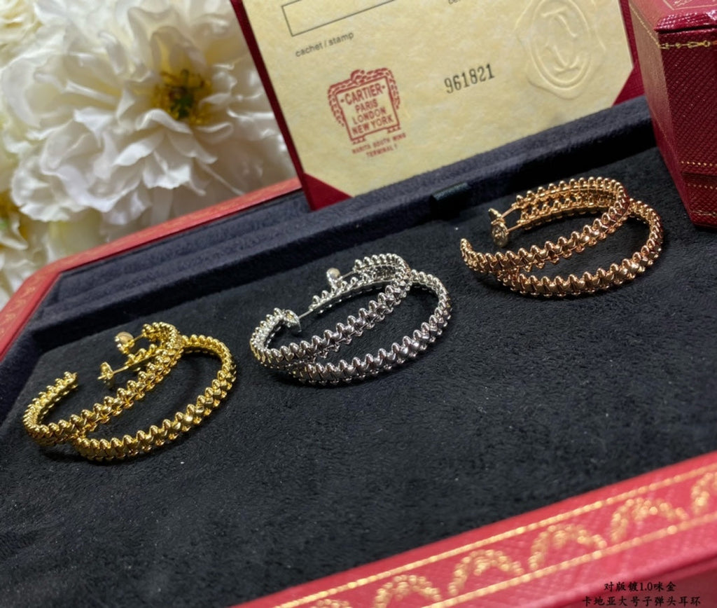 TimiCLASH LARGE HOOP EARRINGS