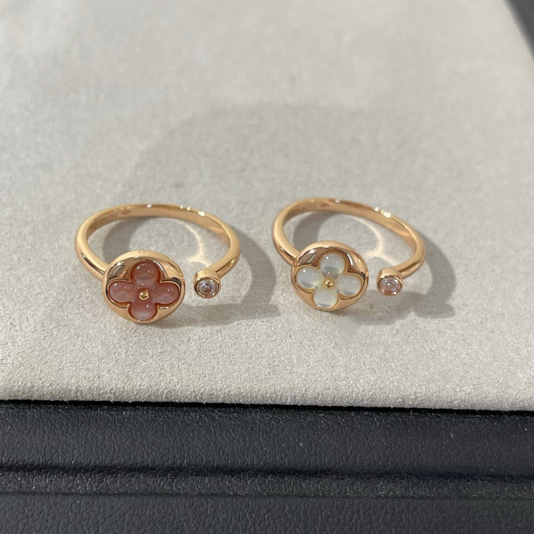 TimiSUN 1 DIAMOND PINK MOP RING