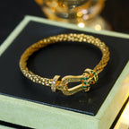 TimiFORCE 10 GOLD GREEN DIAMOND PAVED