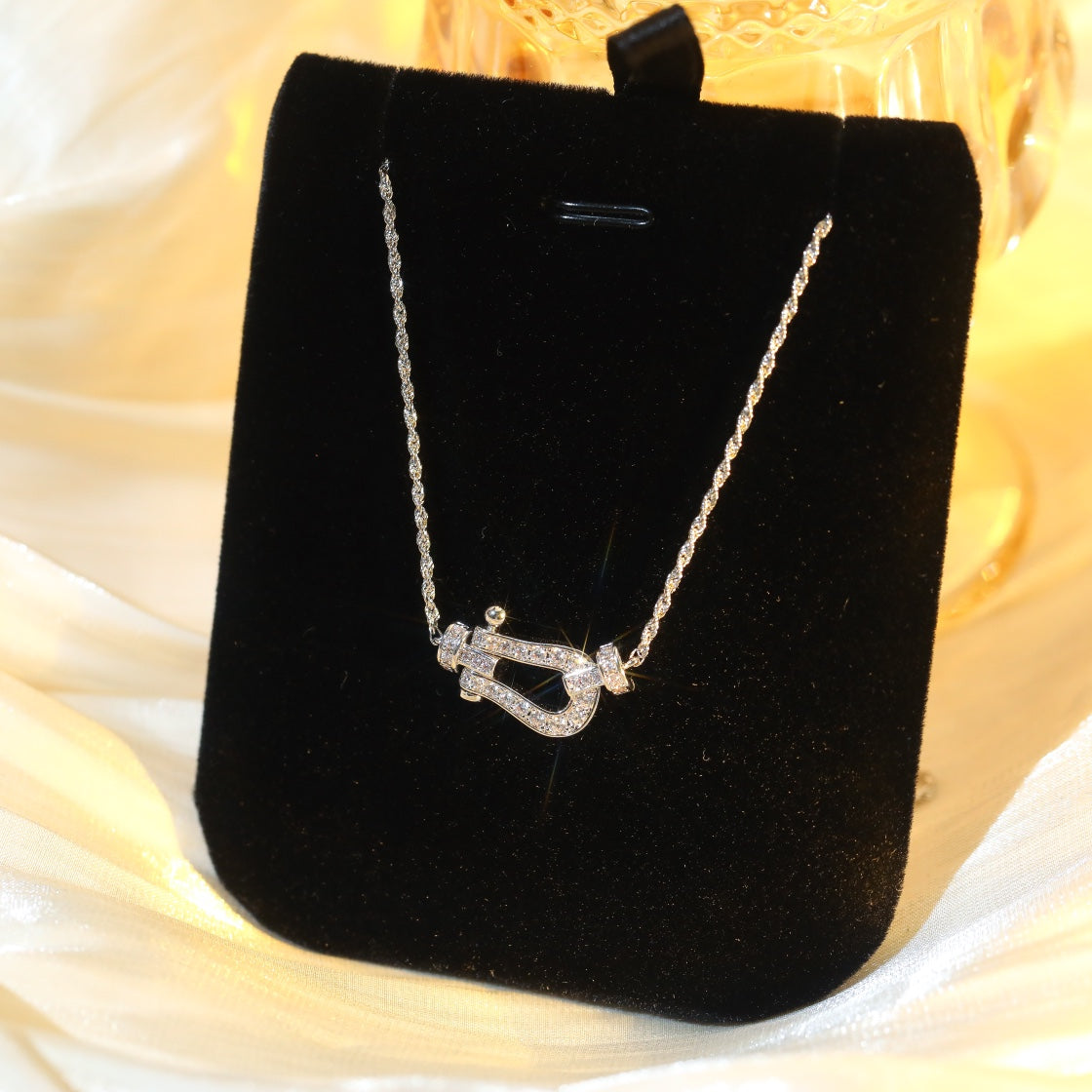TimiFORCE 10 DIAMOND SILVER NECKLACE MINI MODEL