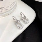 TimiFORCE 10 FULL DIAMOND DROP EARRINGS MEDIUM MODEL