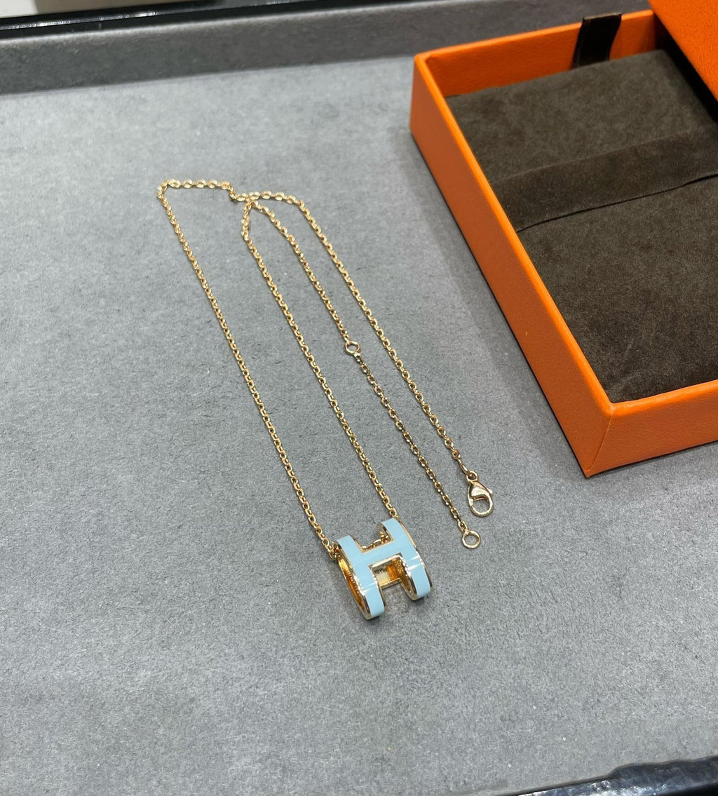 TimiPOP H SKY BLUE NECKLACE