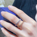 TimiBEE LOVE DIAMOND PAVED SMALL RING