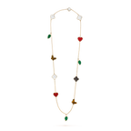 [Timi] Lucky Alhambra Long Necklace-12 Designs