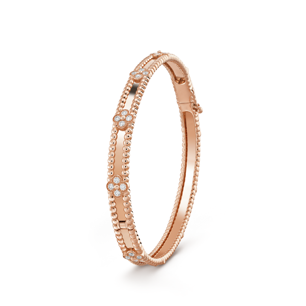 ¡®Timi¡¯CLOVER BRACELET 4MM DIAMONDS