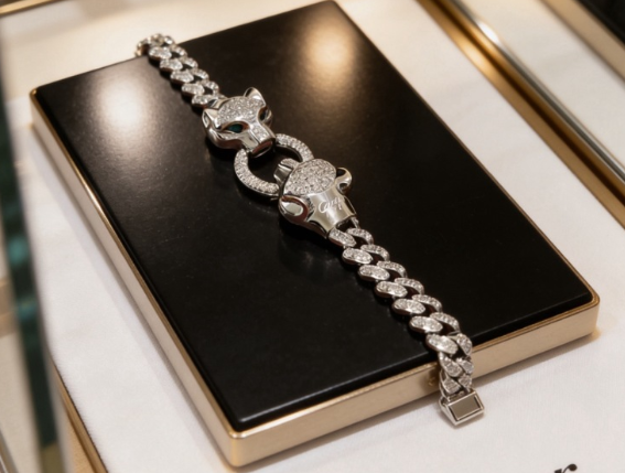[Timi] DOUBLE PANTHER BRACELET