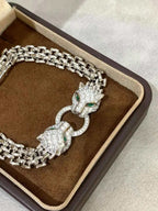 [Timi] DOUBLE PANTHER BRACELET