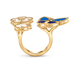 [Timi]2026 NEW MODEL SPRING LUCKY 3 MOTIF GOLD RING