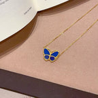 [Timi] 2026 BUTTERFLY BLUE   NECKLACE