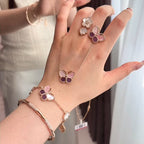 [Timi] 26 NEW CLOVER LUCKY LIGHT PURPLE SET