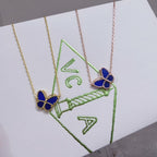 [Timi] 2026 BUTTERFLY BLUE   NECKLACE