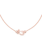 TimiFORCE 10 PINK GOLD DIAMOND NECKLACE