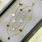 [Timi] Lucky Alhambra Long Necklace-12 Designs