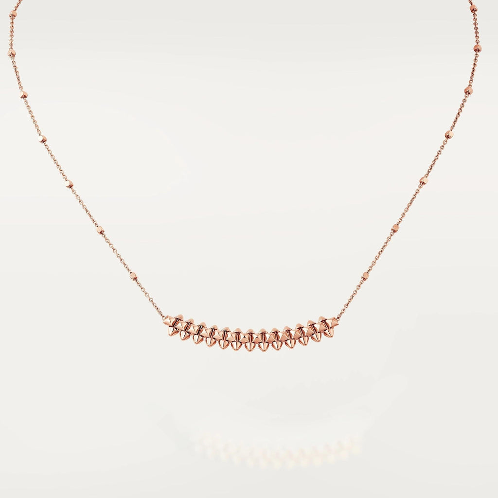 TimiCLASH PINK GOLD NECKLACE