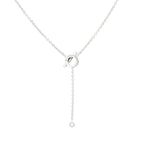 TimiFINESSE SILVER DIAMOND NECKLACE