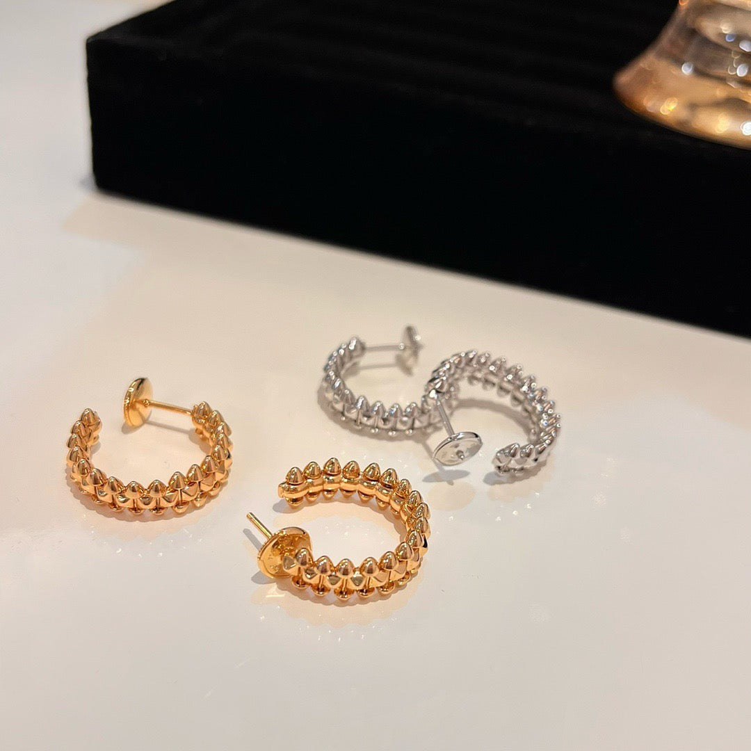 TimiCLASH SMALL HOOP EARRINGS