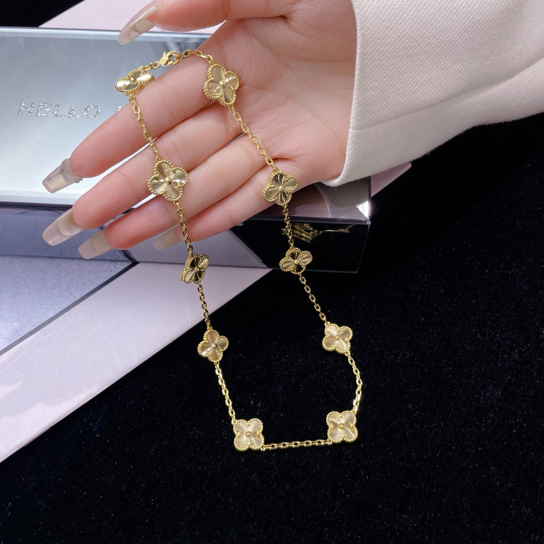 TimiCLOVER 10 MOTIFS LASER NECKLACE