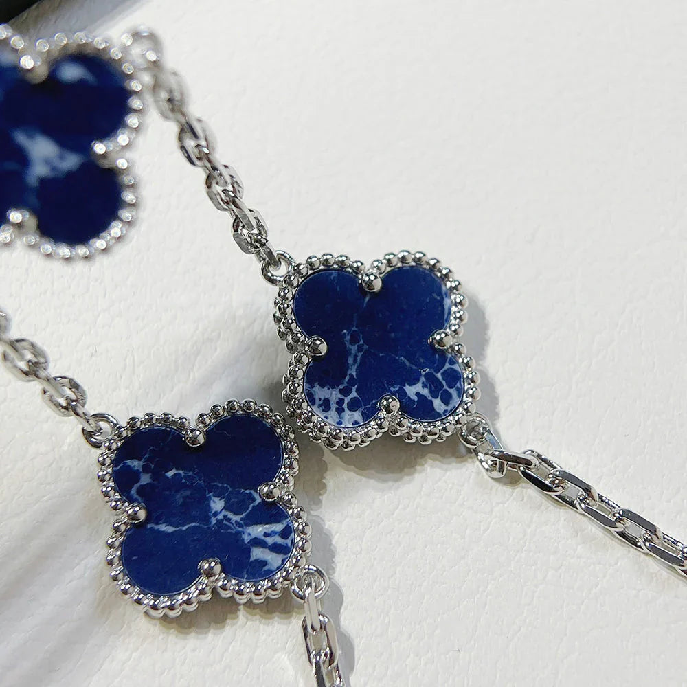 [Timi]New CLOVER 5 MOTIF PIETERSITE BRACELET COLLECTION