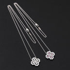 TimiLOOP NECKLACE FULL MOTIF DIAMOND 16MM MULTIPLE COLORS