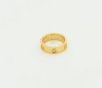 TimiLOVE RING 5.5MM 3 DIAMONDS GOLD