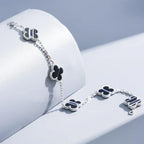 [Timi]New  CLOVER 5 MOTIF PULSAR STONE BRACELET COLLECTION