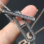 TimiHM NECKLACE PLATINUM ROSE GOLD DIAMOND