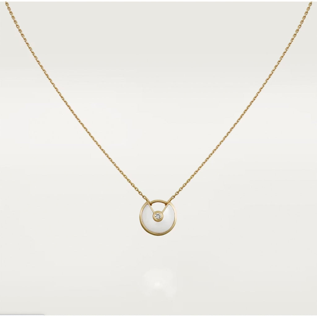 TimiAMULETTE ROSE GOLD MOP NECKLACE