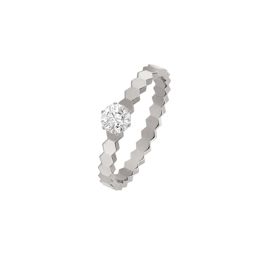 TimiBEE LOVE RING SILVER 1 DIAMOND