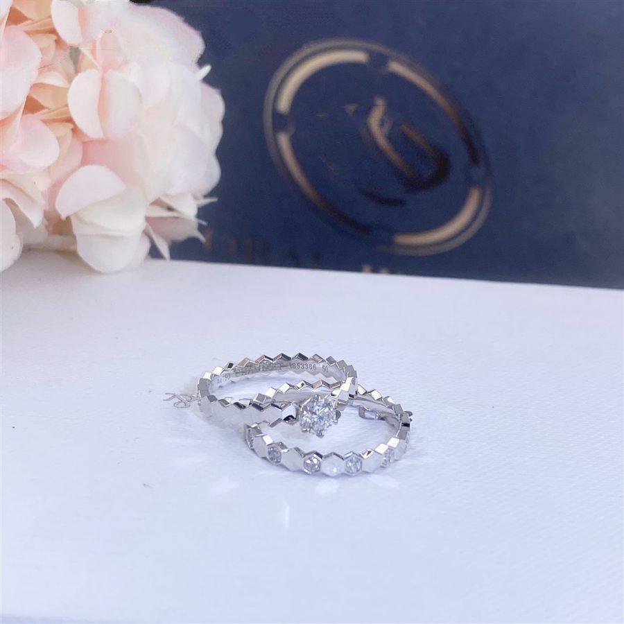 TimiBEE LOVE RING SILVER 1 DIAMOND