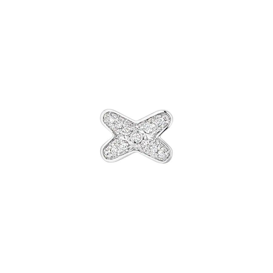 TimiJEUX DE SILVER DIAMOND EARRINGS