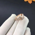 TimiJEUX DE RING PINK GOLD DIAMOND