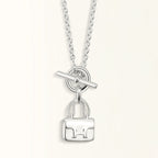 TimiPOP H PEDANT SILVER NECKLACE