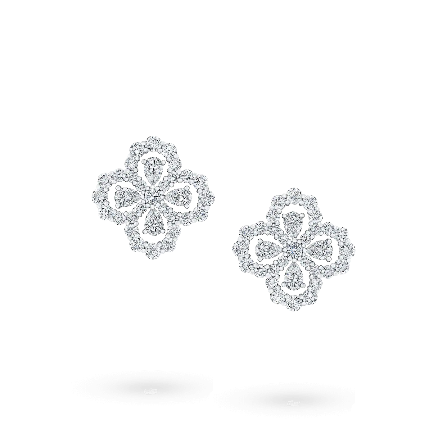 TimiLOOP EARRINGS FULL MOTIF DIAMOND 16MM