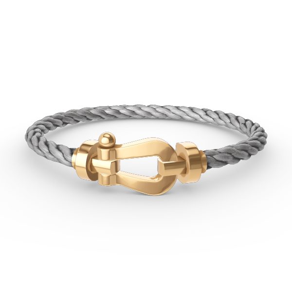 TimiFORCE LARGE HORSESHOE NO DIAMOND BRACELET GOLD