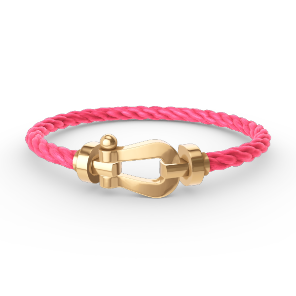 TimiFORCE LARGE HORSESHOE NO DIAMOND BRACELET GOLD